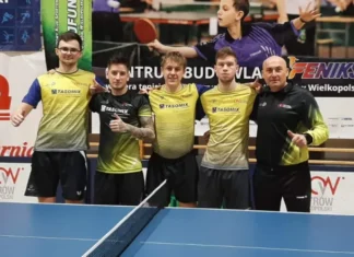 Kolejne zacięte spotkania tenisistów LKS Tajfun