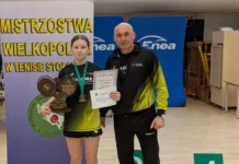 Ania Uciechowska Wicemistrzynią Wielkopolski Młodziczek