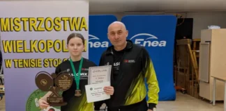Ania Uciechowska Wicemistrzynią Wielkopolski Młodziczek