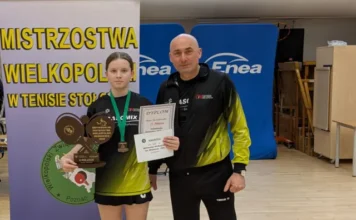 Ania Uciechowska Wicemistrzynią Wielkopolski Młodziczek