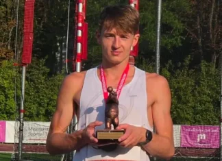 Dawid Borowski srebrnym medalistą Mistrzostw Polski
